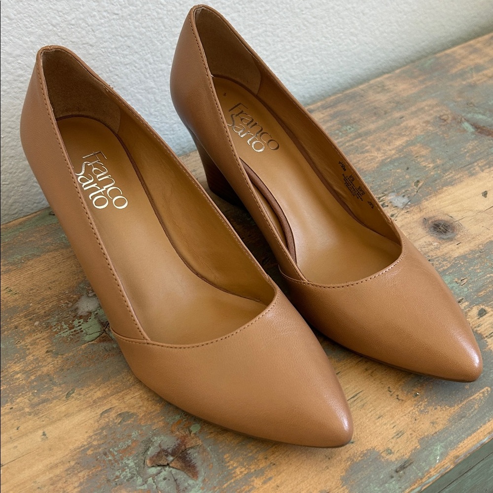 Franco Sarto Frankie Leather Wedge